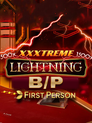 First Person XXXtreme Lightning Baccarat - Evolution First Person